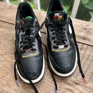 Nike Air Force 1 Black Sneakers